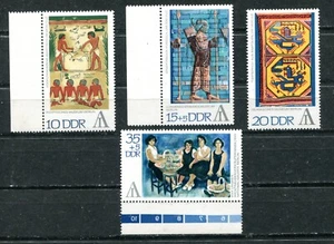 EAST GERMANY 1972, MUSEUM ART, ARCHAEOLOGY, Scott 1397-1398, B168-B169, MNH - Picture 1 of 1