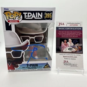 T-Pain Autographed Funko Pop Figure Signed Auto #395 Rapper Legend JSA - Picture 1 of 7