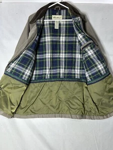 Chaqueta Eddie Bauer Chaqueta Forrada de Franela Mujer Talla Grande Cremallera Completa Abrigo de Lona - Imagen 1 de 21