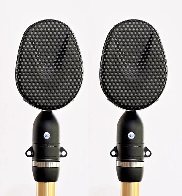 COLES 4038 MICROPHONES/Matched Pair +2x 4072*ANTI-VIBRATION Stand Mount Adapters - Image 1 of 4