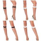 2Pcs Women Elastic Leg Garter Belt with Clip Lingerie Sock Holder Suspender