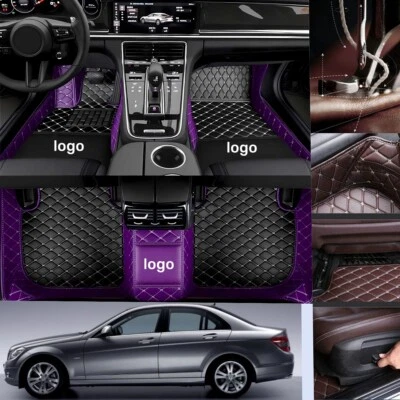 For Mercedes Benz E-Class 1993-2025 Car Floor Mats Custom Carpets Waterproof — 第 1/4 张图片