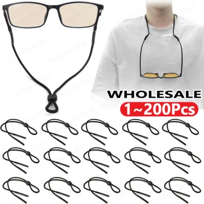 Glasses Strap Neck Cord Sports Eyeglasses Band Sunglasses Rope String Holder Lot - Image 1 of 4