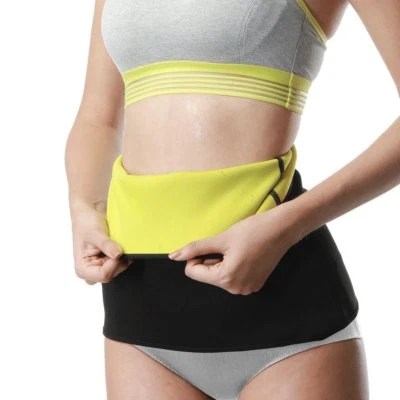 NO MARKE Thermo Sweat Hot Neoprene Body Shaper Slimming Waist Trainer Cincher Yoga Belt