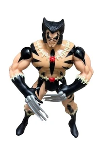 Figura de acción Marvel X-Men Savage-Land Wolverine Flashback Series Toy Biz 1995 - Imagen 1 de 6