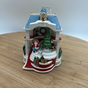 Hallmark Keepsake Ornament Santa Comes to Town Magic 2011 MIB Motion Light Claus - Picture 1 of 7