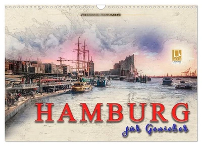 Hamburg für Genießer (Wandkalender 2026 DIN A3 quer), CALVENDO Monatskalender - Bild 1 von 4