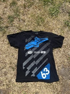 y2k 2000s alpinestars 63 skater mallgoth cybery2k t-shirt motocross astars L - Picture 1 of 5