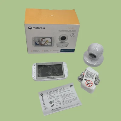 Monitor de bebé video portátil Motorola VM36XL 5,0" alcance de hasta 1.000 pies #NO1085 (AR) Foto 1 de 4