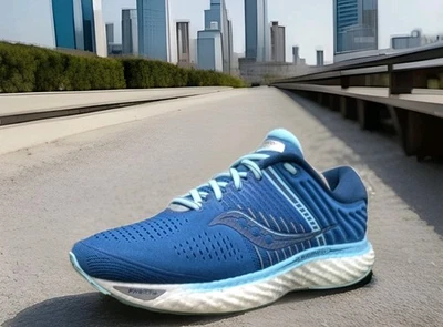 Zapatos para correr Saucony Triumph 17 para mujer talla 10 W de ancho usados S10547-25 Foto 1 de 4