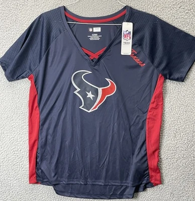 🔥 Houston Texans • Ropa del equipo de la NFL • Camiseta deportiva • Para mujer Talla XL Foto 1 de 4