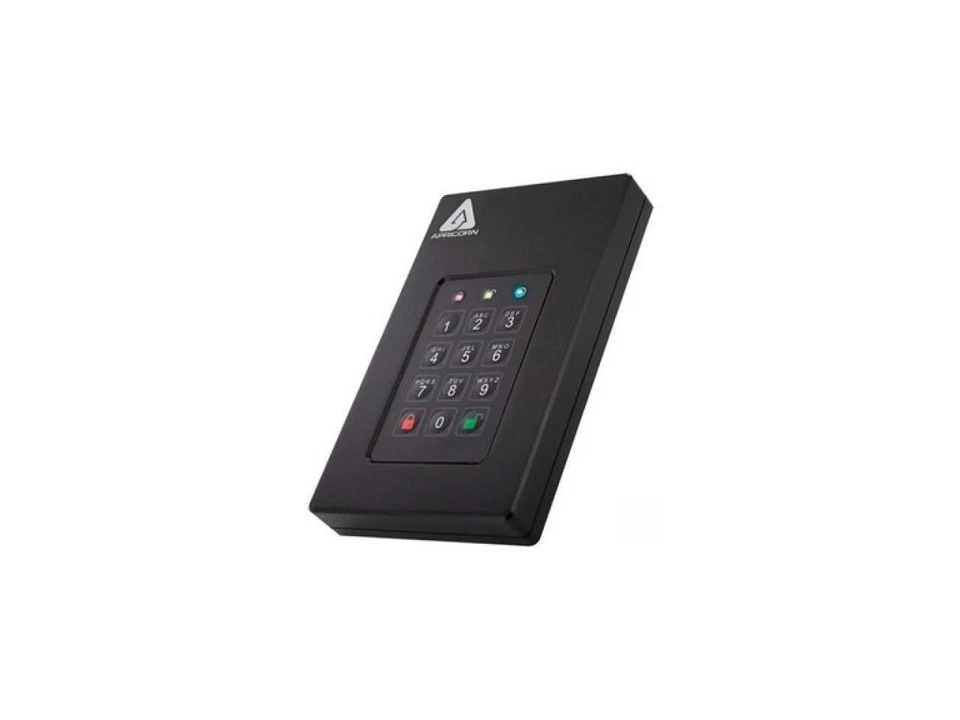 Apricorn 5tb Aegis Fortress L3 FIPS 140-2 Level 3 Encrypted Portable Hard Drive