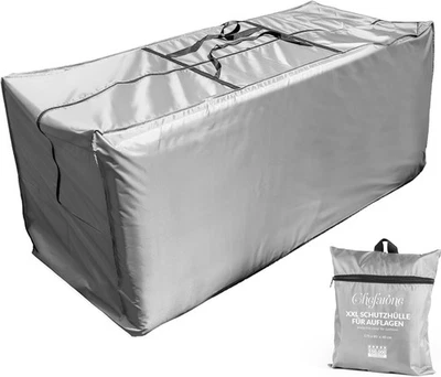 Chefarone Storage Bag for Garden Cushions Protective Cover for XXL Seat Cushion