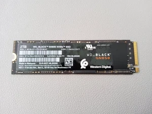 Western Digital WD Black SN850 NVMe SSD 2TB - Afbeelding 1 van 2