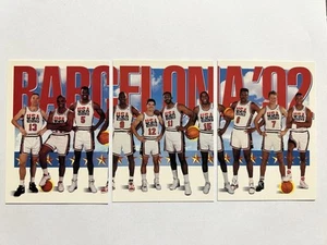 1992 Skybox DREAM TEAM Barcelona 3 Card Set # 544 #545 & #546 Jordan Magic Bird - Picture 1 of 2