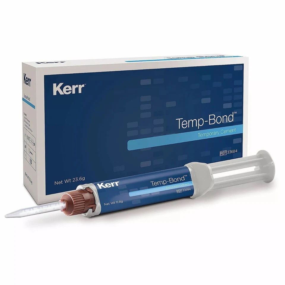 Jeringas Kerr 33684 TempBond óxido de zinc eugenol cemento temporal mezcla automática 33215 Foto 1 de 1