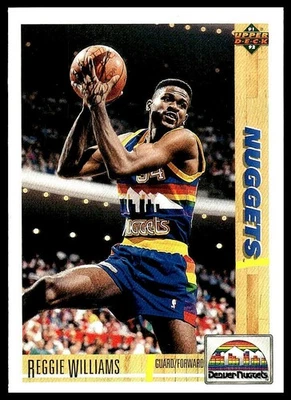 1991-92 Upper Deck - Reggie Williams #206 - Image 1 of 2