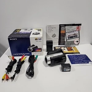 Sony Handycam HDR-SR10 Full HD 40 GB HDD Hybrid Camcorder Nightshot CMOS AVCHD - Picture 1 of 13