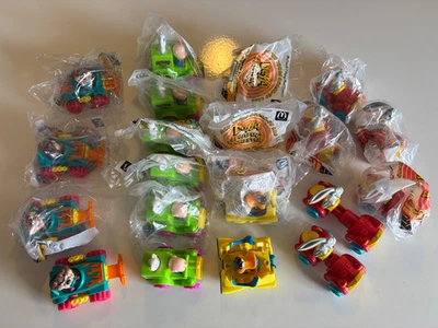 McDonald's 1992 Looney Tunes Quack-up Cars lote de 20 juguetes limpio sellado + abierto bonito Foto 1 de 4