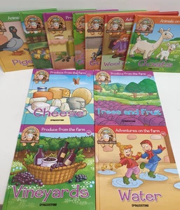 My Animal Farm Book Bundle x11 De Agostini Read Learn Play 2012 Children's Books - Picture 1 of 9