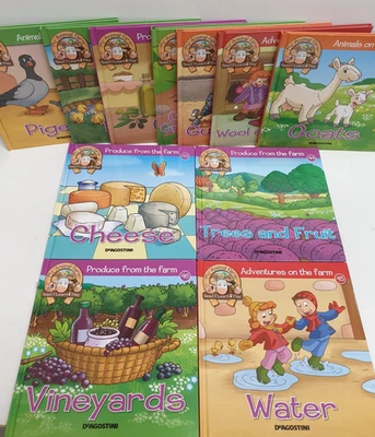 My Animal Farm Book Bundle x11 De Agostini Read Learn Play 2012 Children's Books - Image 1 of 4