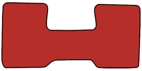 JEGS 70977 Molded Loop Floor Mats 1971-1973 Chevy C10/C20/C30 GMC C15/C1500/C25/ - Image 1 of 1