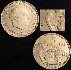 *GUTSE* FRANCO-2, 5 PESETAS 1957*71, PLUS, DE LA TIRA 1971, PRUEBA, ESCASA. - Picture 1 of 1
