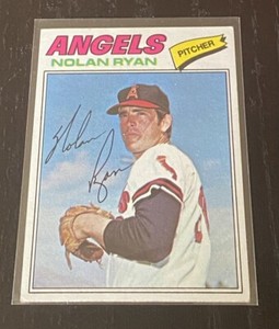 1977 Topps #650 Nolan Ryan - California Angels 