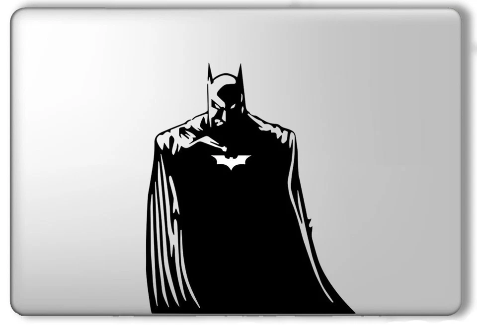 Batman Light-up Bat Superhero - Apple Macbook Laptop Vinyl Sticker Decal - Image 1 of 1
