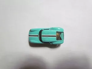 Aurora Lola GT in Rare Turquoise w White/ Black Stripe Slot Car - Picture 1 of 8