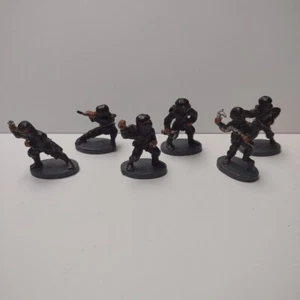 Vintage Grenadier 1984 1985 Lot of 6 Ninjas Dungeons and Dragons Miniatures - Picture 1 of 7