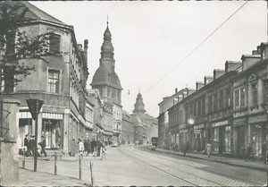AK Völklingen/Saar, Rathausstraße, Gottlieb-Lebensmittel - Bild 1 von 2