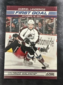 2012-13 Score First Goal FG2 Gabriel Landeskog Colorado Avalanche - Picture 1 of 2