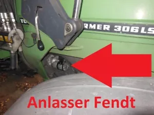 Anlasser Getriebeanlasser Traktor Fendt Farmer Xaver 306 LSA FWA 168 S Schlepper - Bild 1 von 6