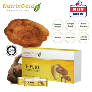 Nutrixgold T-plus Tigermilch Pilzextrakt Ergänzung Immunität Husten Asthma - Bild 1 von 18