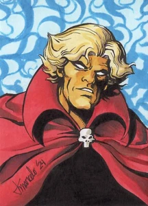 ORIGINAL Adam Warlock 1/1 Hand Drawn Sketch Card ACEO Art - Picture 1 of 3