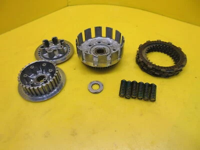 08-13 YAMAHA YZ450F OEM CESTA EMBRAGUE PLACA DE PRESIÓN BUJE INTERIOR FIBRAS CONJUNTO Foto 1 de 4