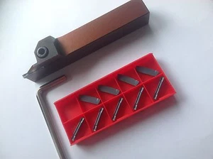 Stechhalter 25x25 (3mm-breit) + MGMN 300-J.... Stechplatten NEU! MIT RECHNUNG!! - Bild 1 von 1