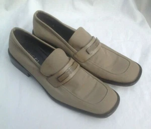 Gucci Original $ 999 Damen Beige Leder quadratische Zehenpartie Halbschuh Größe 10,5 - Bild 1 von 8