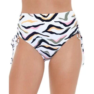 Salt + Cove Womens White High Waist Swim Bottom Separates Juniors XL BHFO 9465 - Picture 1 of 2