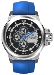 Orologio da Polso Multifunzione Uomo Timecode TC-1009-03 data Blu WR 100mt - Foto 1 di 2