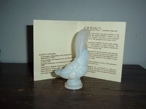 SABINO opalescent figurine sculptor of crystal art deco rooster France animal - Picture 1 of 16