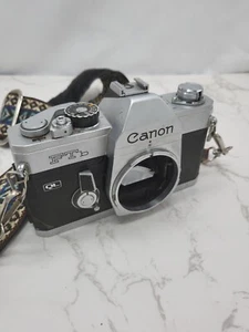 Canon FTB Chrome 35mm Camera Body - Battery Tested - Read - Picture 1 of 12