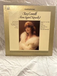 RAY CONNIFF, ALONE AGAIN NATURALLY - QUADRAPHONIC LP CQ 31629 - Picture 1 of 3