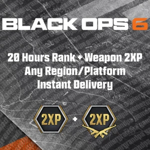 CALL OF DUTY BLACK OPS 6 BO6 DUAL 2X CÓDIGOS XP 20 HORAS | GLOBAL + RÁPIDO - Imagen 1 de 1
