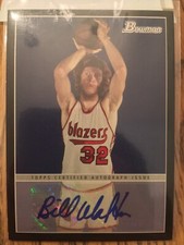 2009-10 Bowman 48 BILL WALTON Auto Autograph “BLACK” Parallel #D 2/48! Super SP!
