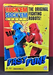 👀NEW Mattel Games ROCK'EM SOCK'EM ROBOTS_The Original Fighting Robots!_NIB👀 - Bild 1 von 4