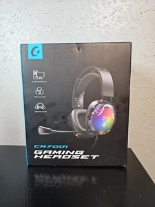 USB Gaming Headset for PC, Gaming Headphones with Noise Cancelling Microphone... - Picture 1 of 2