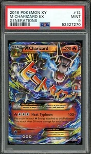 PSA 9 Pokemon Generations Mega M Charizard EX 2016 12/83 como nuevo - Imagen 1 de 2