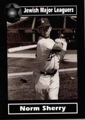 2003 Jewish Major Leaguers #90 Norm Sherry - NM New York NY Baseball Card - Image 1 of 2